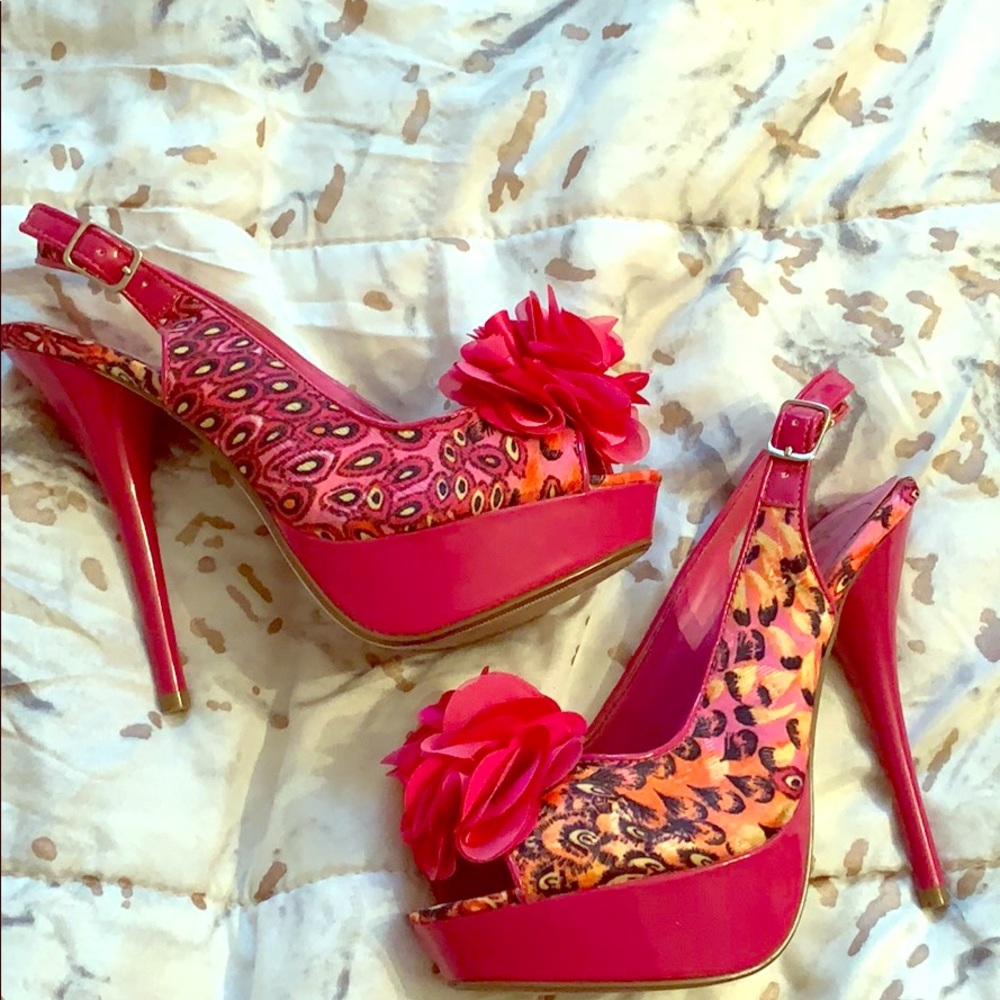 Designer high heels